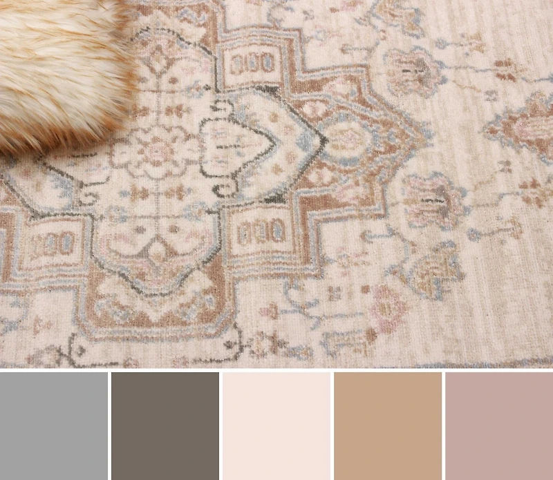 ECARPET Katie Traditional Runner Rug for Living Room, Bedroom, Dining Room, Entrance, Hallway and More.