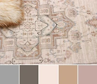 ECARPET Katie Traditional Runner Rug for Living Room, Bedroom, Dining Room, Entrance, Hallway and More.