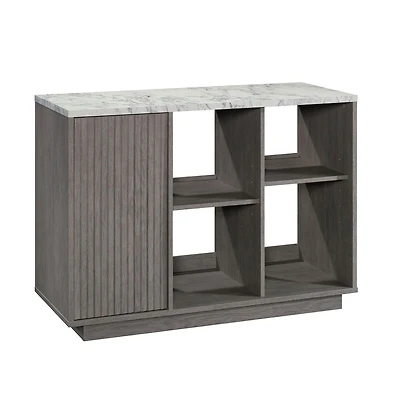 Sauder La Collection East Rock Meuble de rangement décoratif, Finition Ashen Oak, 431762