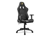Chaise de gaming Cougar Armor Elite - Cuir PVC avec dossier inclinable jusqu'à 160º, accoudoirs 2D réglables et mécanisme d'inclinaison ajustable, coussins pour la tête et les lombaires