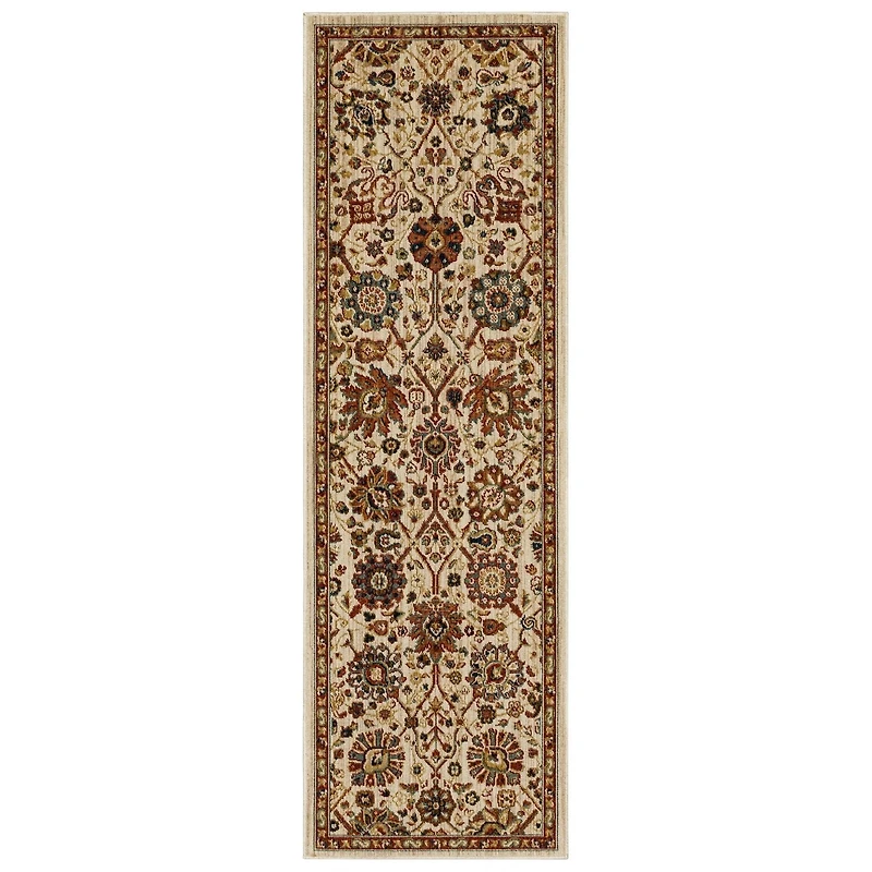 Mohawk Home Radnor Cream Woven Polyester Area Rug
