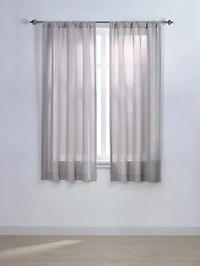 Mainstays Tille 63" Solid Rod Pocket Window panel, 1 40" x
