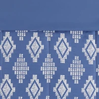 Mainstays Gaia Blue Geo Comforter Twin