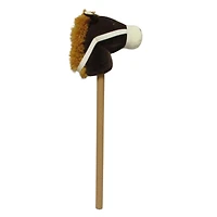 KID CONNECTION STICK HORSE DARKBROWN 30INCH