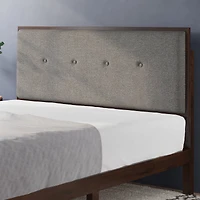 Zinus Moiz 12 inch Platform Bed with Headboard