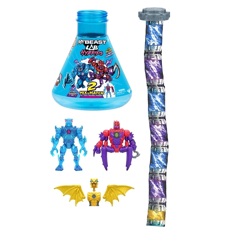 Mr Beast Lab Hybrids Multipack Araignée contre Panthère énergétique