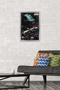 Star Wars: Saga - Space Battle Wall Poster, 22.375" x 34"