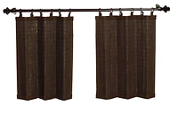 Versailles Brise-Brise en Bois de Bambou à Anneaux 48po x 24po