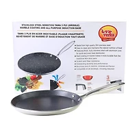 Verka Tawa, 26cm, Stainless Steel Tawa, Dosa Tawa, Non Stick Tawa