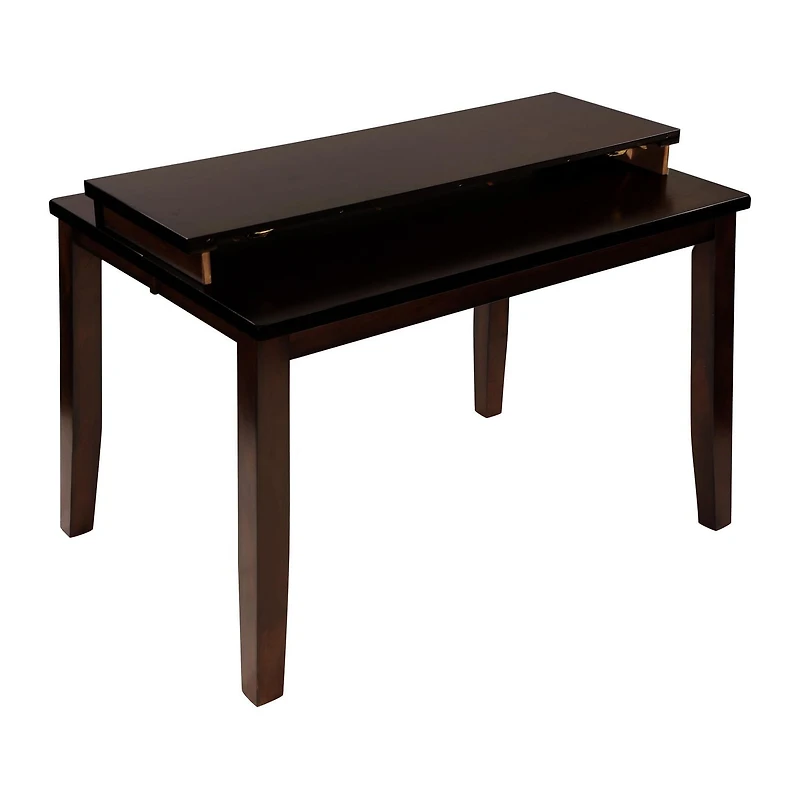 Topline Home Furnishings Table au fini espresso bruni