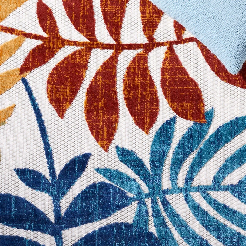 SAFAVIEH Cabana Elouise Floral Indoor/Outdoor Area Rug