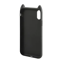 Étui souple en plastique à la mode pour iPhone XR blackweb (Noir)