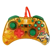 PDP Manette filaire Rock Candy™: Lemon Bomb Bowser - Nintendo Switch PDP Rock Candy W CTRL Bowser