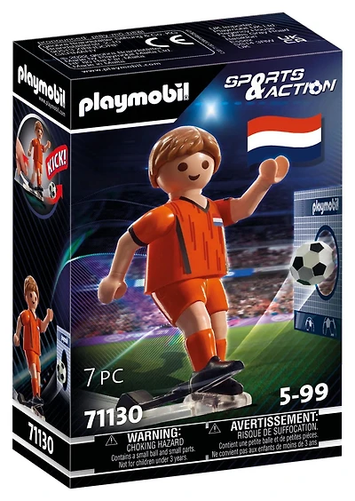 Playmobil Soccer Player - Netherlands