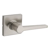 Weiser Safelock Rosette carrée Daylon Passage Becs-de-cane en Nickel Satin Style moderne et durabilité
