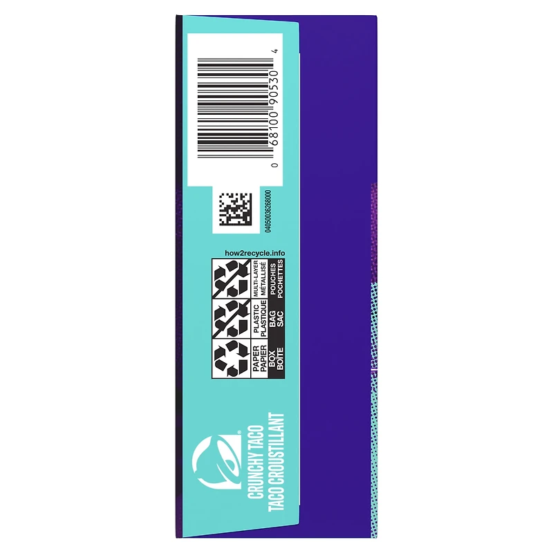 Taco Bell Crunchy Taco Cravings Kit, 260 g Box, TB CRUNCHY TACO KIT