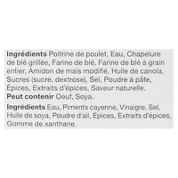 Bouchées de poulet désossées style restaurant Janes avec sauce Buffalo 710g