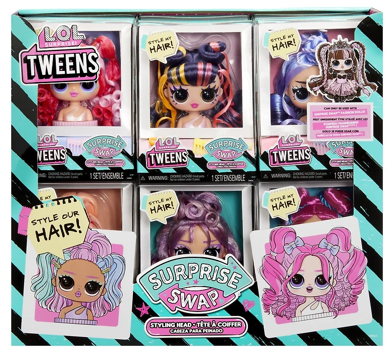 LOL Surprise Tweens Surprise Swap Styling Heads