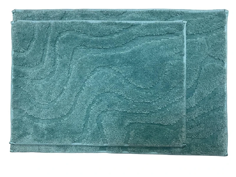 Aqua Microfiber 2pc Set Bathmat
