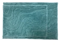 Aqua Microfiber 2pc Set Bathmat
