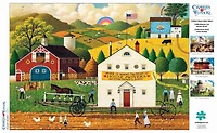 Buffalo Games - Charles Wysocki - House Movers - 300 Piece Jigsaw Puzzle
