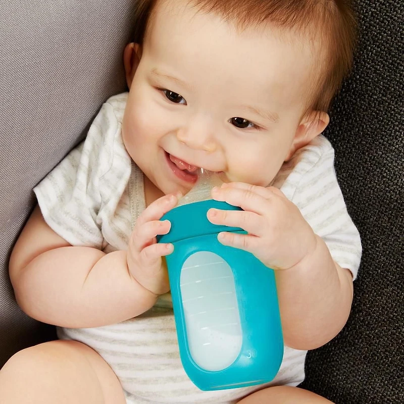 Boon Nursh 8oz Bottle Set Blue - 3 pack