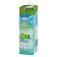 Grace 100% Pure Coconut Water, 1L Bottle