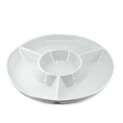 Hometrends Chip & Dip Tray 12in.