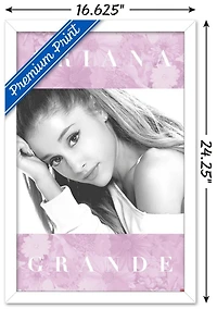 Ariana Grande - Floral Wall Poster
