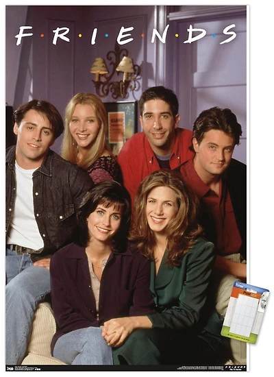 Friends - Apartment Wall Poster, 22.375" x 34"