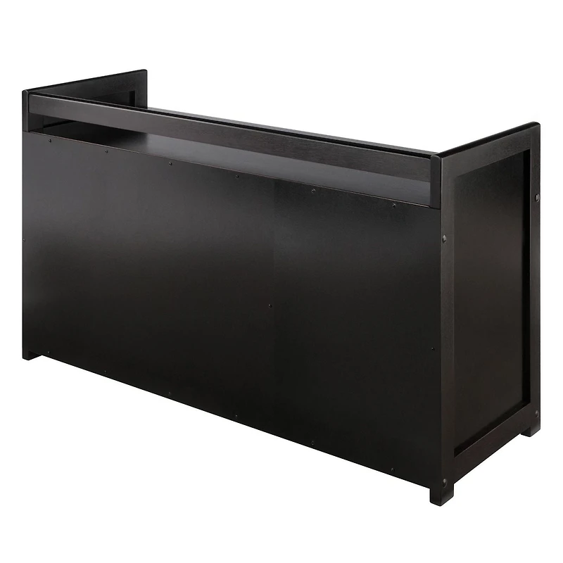 Banc de rangement Addison 4pc avec paniers en expresso/chocolat