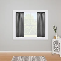 La tringle a ressort Mainstays 48-75" 5/8 pouce de diametre, blanc