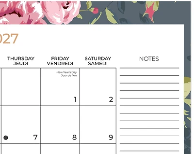 Calendrier de planification familiale 3.0. Mead®, 2027