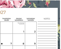 Calendrier de planification familiale 3.0. Mead®, 2027