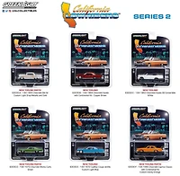 1:64 GreenLight California Lowriders Die-Cast Véhicules Série 2