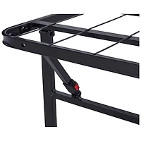 Cadre de lit plateforme pliable en acier Mainstays, format Twin XL, hauteur 14 po, sans sommier requis, noir