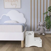 Dream On Me Little Steps Step Stool / Anti-slid base / Multipurpose Kids Step Stool / Sturdy & solid stool for kids