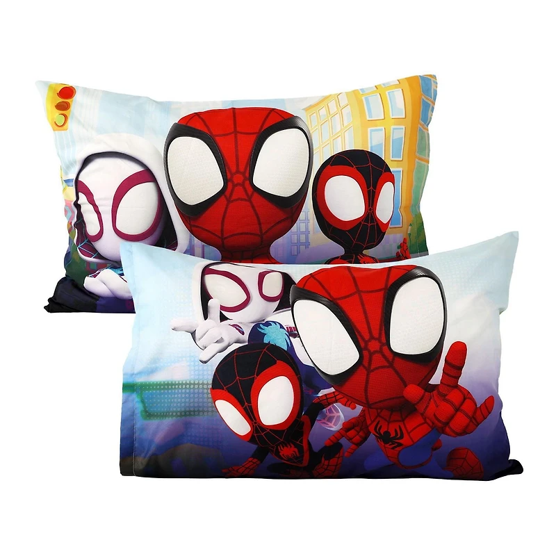 Marvel Spidey & Friends Taies d'oreiller 2 pièces