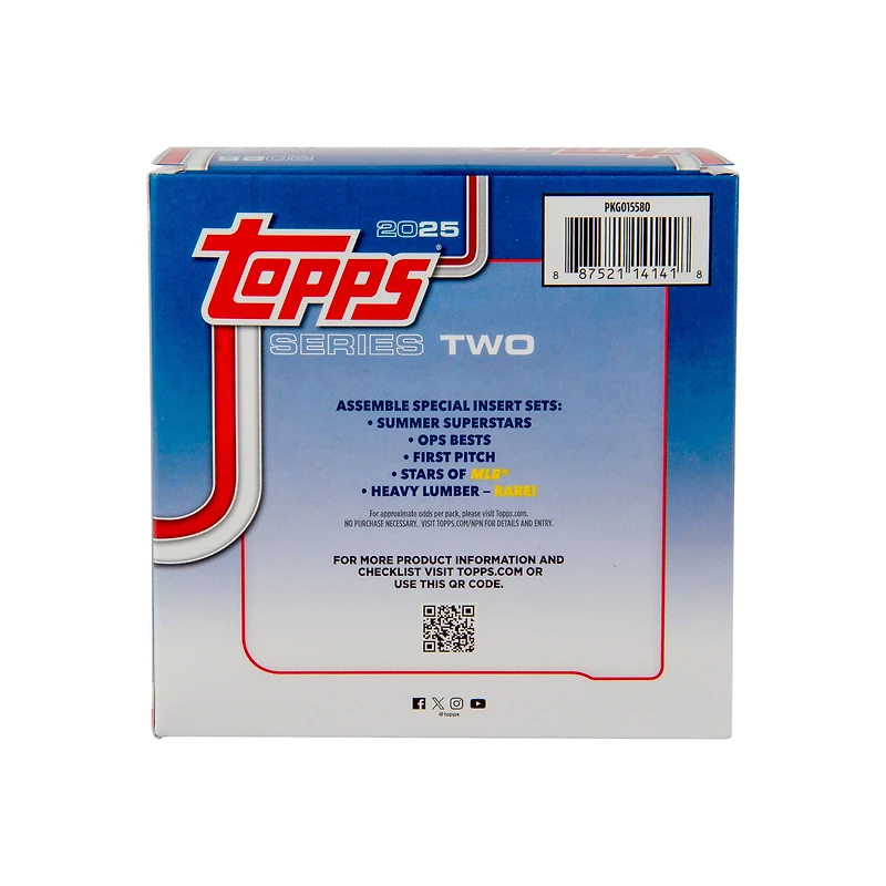 2025 Topps Series 2 Baseball Trading Cards Mega Box
