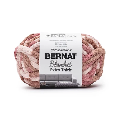 Bernat® Blanket Extra Thick™ #7 Jumbo Polyester Yarn, Petal 21.2oz/600g 72 Yards