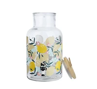 Distributeur de citron en verre, 1,2 gallon, 1 pièce Distributeur de verre
