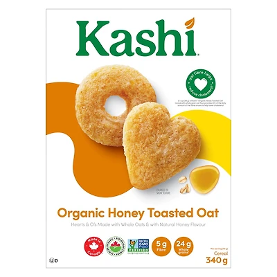 Kashi® Avoine grillée au miel biologiques 300g-  céréales Kashi® Avoine grillée au miel biologiques 300g