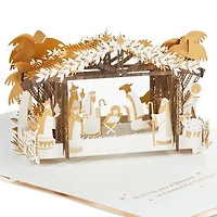 Carte en relief Paper Wonder de Noël – Signature de Hallmark (Nativité)