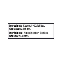Noix de coco râpée non sucrée Great Value