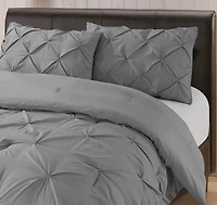 Swift Home Pintuck Duvet Cover Set