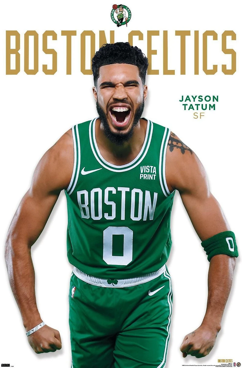 NBA Boston Celtics - Jayson Tatum Feature Series 23 Wall Poster, 22.375" x 34"