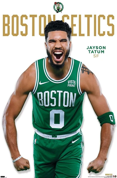 NBA Boston Celtics - Jayson Tatum Feature Series 23 Wall Poster, 22.375" x 34"