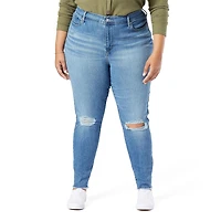 Levi Strauss Signature.™ Red Women's Plus High Rise Skinny Jeans