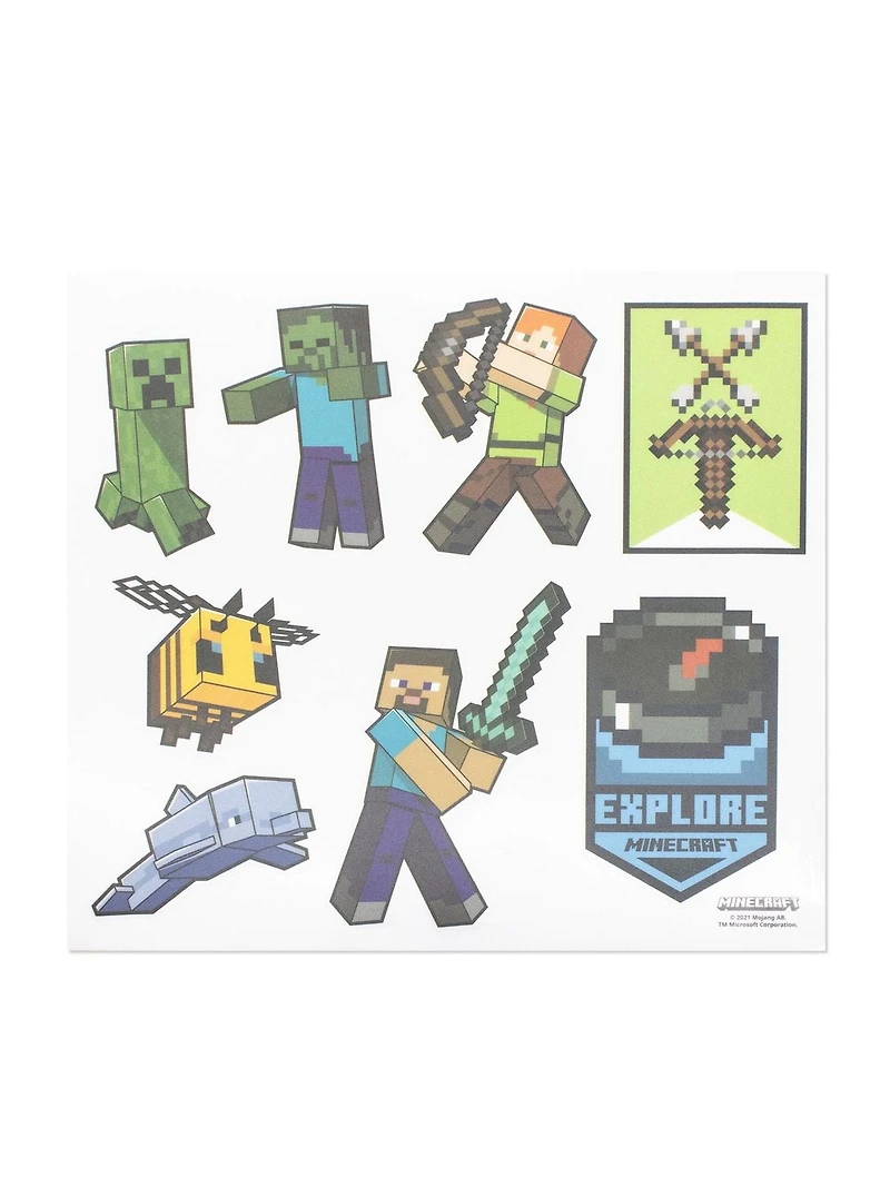 Loot Box Boy's Gift Set Minecraft T & Case L/XL (FR) Coffre à butin