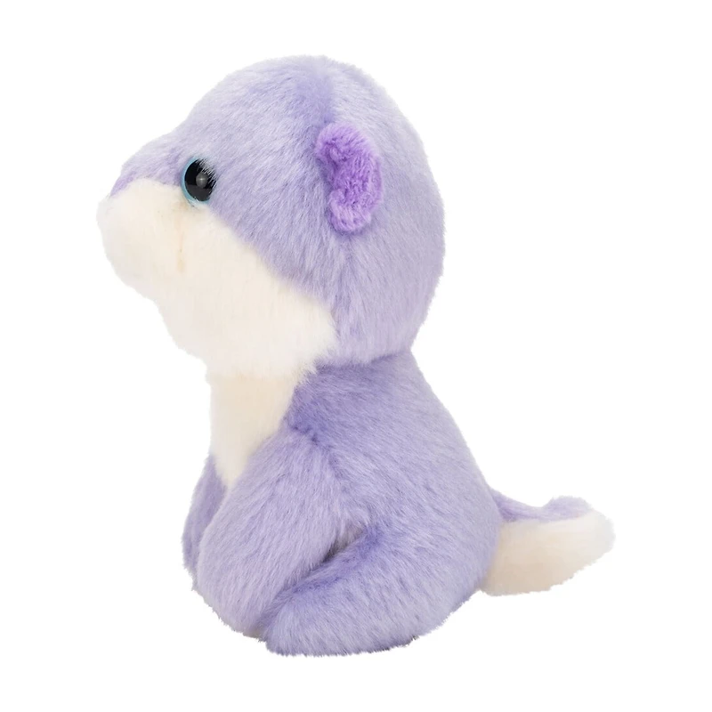 Peluche Petooties Russ Berrie 4 pouces - Loutre mauve